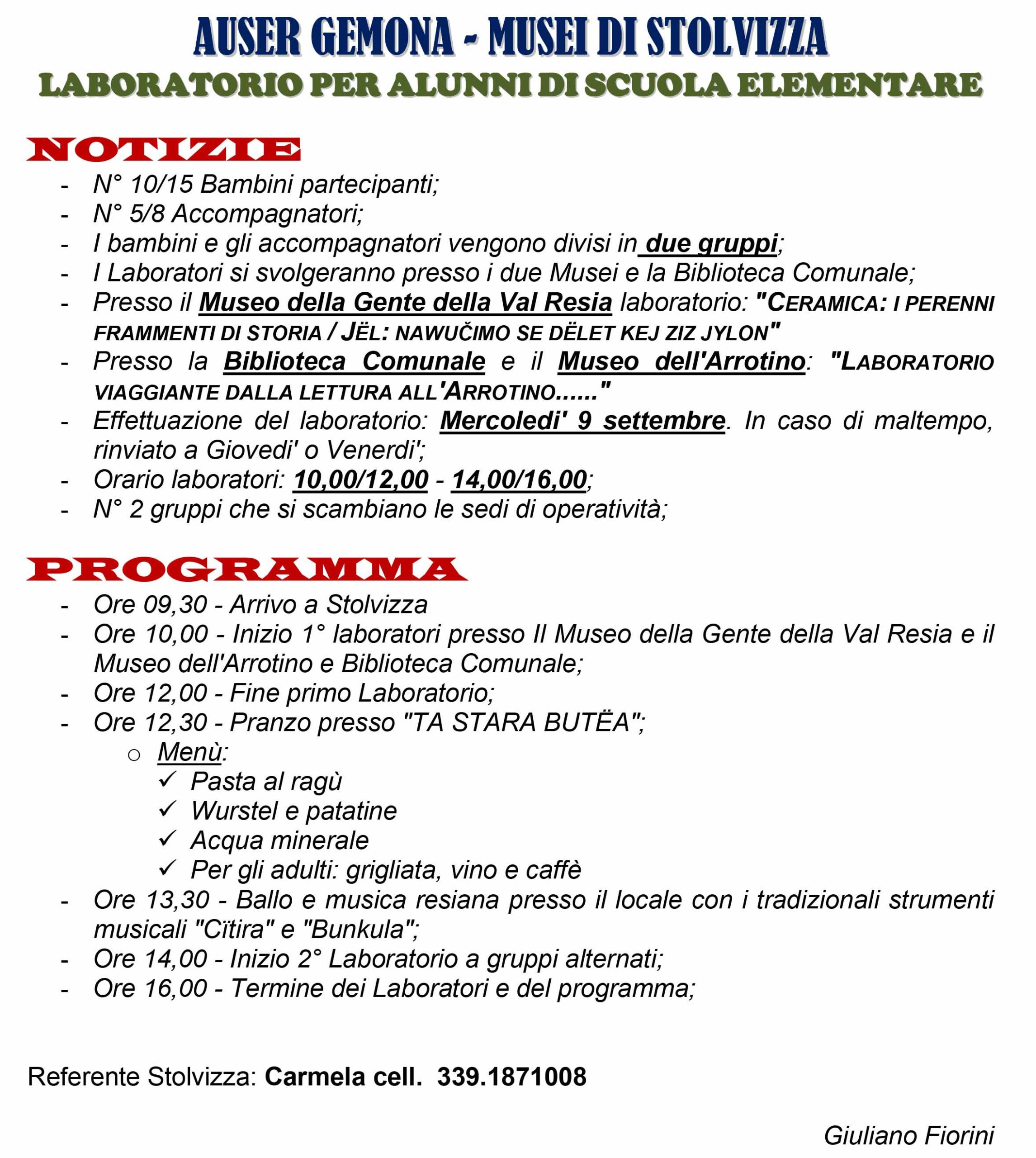 Progetto Auser restart 1